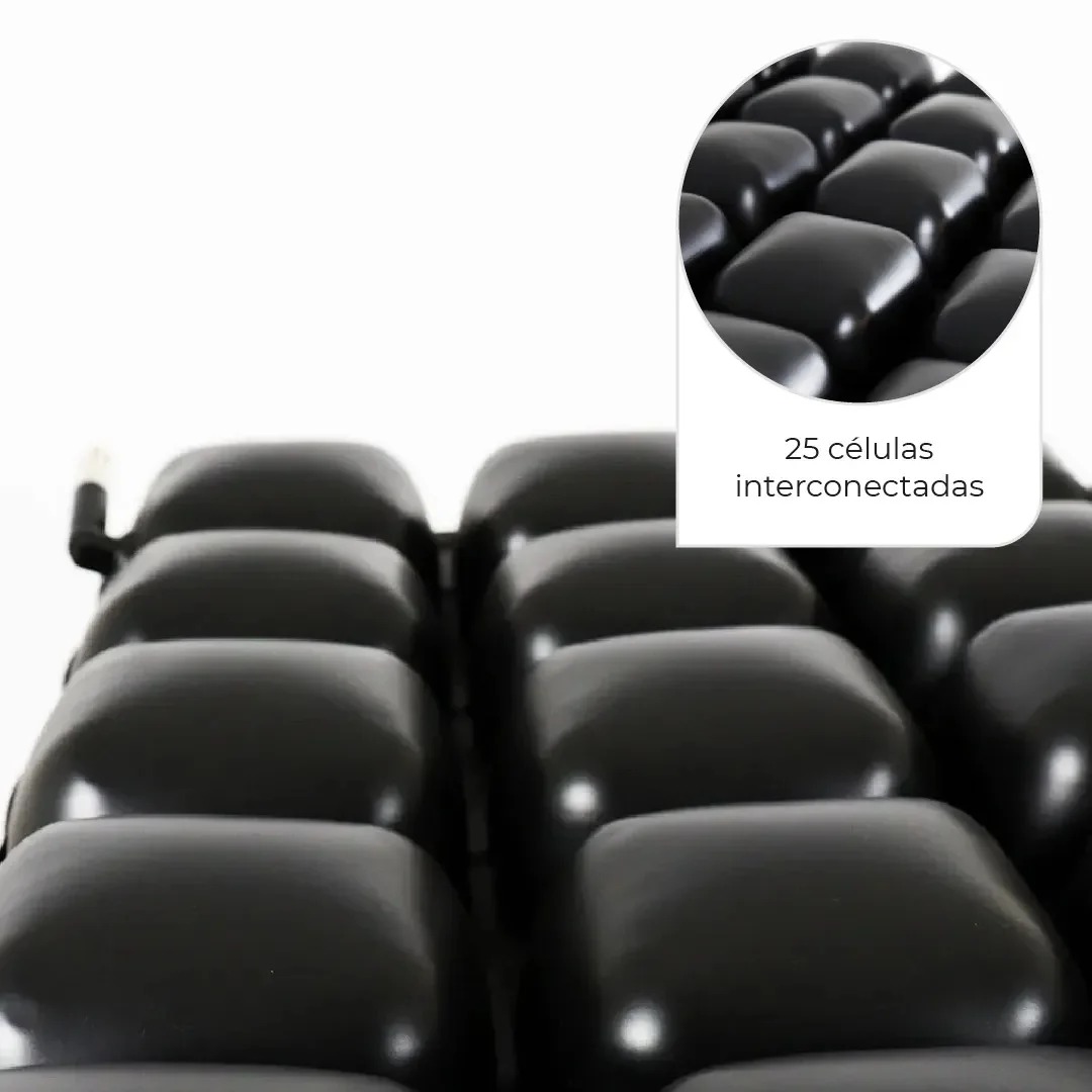 Almofada de Ar Para Prevenção de Escaras 42x42x6 120KG Air Basic Dellamed - Imagem 5