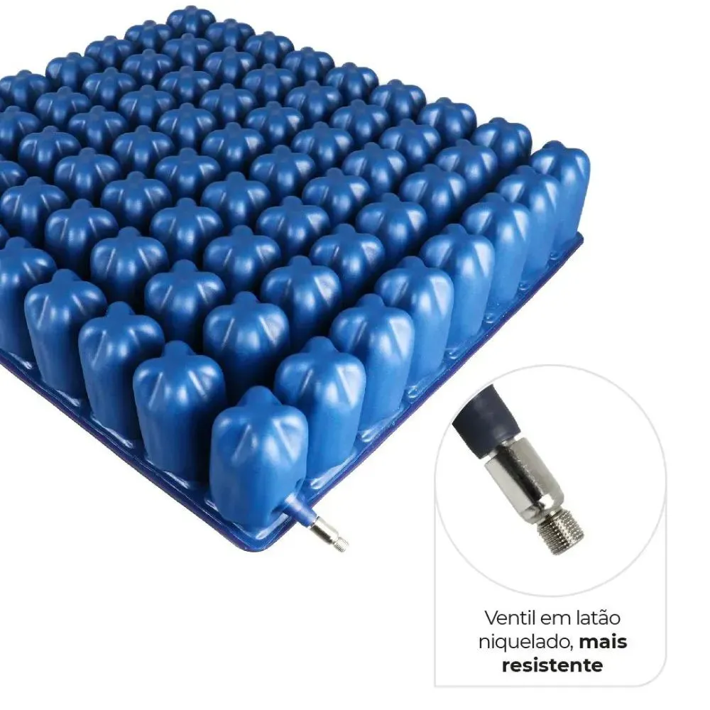 Almofada de Ar Para Prevenção de Escaras 46x46x10 120KG Air Cell Dellamed - Imagem 2